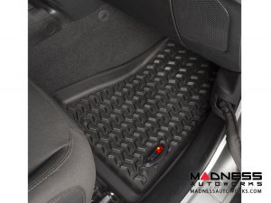 Jeep Wrangler JL All Terrain Floor Liner - Front - Black - Pair